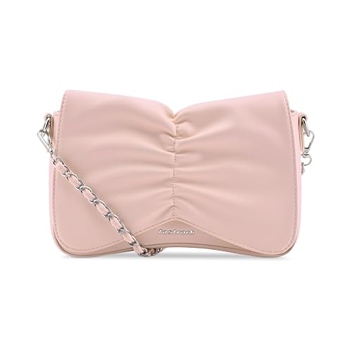 Image of Fastrack Bow-tiful Sling | Faux-Leather Women Handbags| Ladies Purse Handbag | Sling Bag for Casual Carry