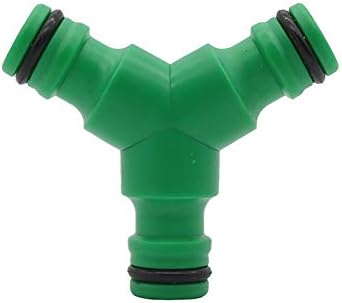 PVC Pipe Joints 3-Way Garden Hose Connector Hose Spliter Agriculture Irrigation Washing Pipe Fittings Repair Coupler 50 Pcs