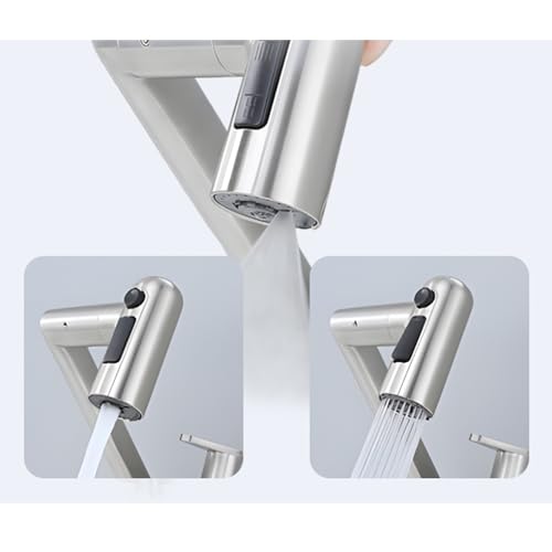 Grifo abatible LWX de acero inoxidable para abrir ventanas sin chocar 3
