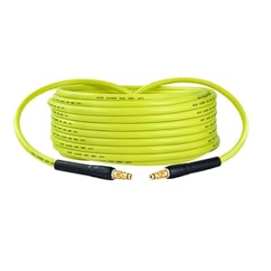 MATXREE 10m Hochdruckreiniger-Ersatzsch... für Kärcher K Serie Hochdruckreiniger K2 K3 K4 K5 K6 K7 Click-Stecker Schnellverbinder 180 Bar Gelb