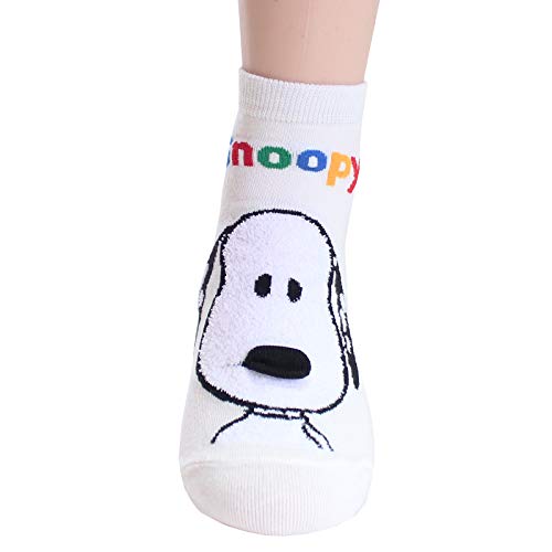 evei The Peanuts Snoopy Cartoon Movie Series Women's Original Socks (snoopy08_4pairs)3