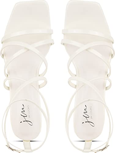 Image of JM LOOKS Fashion Casual Strappy Block Heels Sandals For Womens & Girls TSH-1-X
