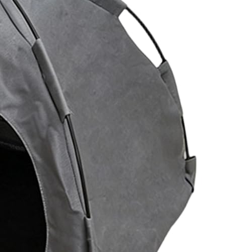 Cama casa para gatos transpirable para evitar el calor y suciedad 7