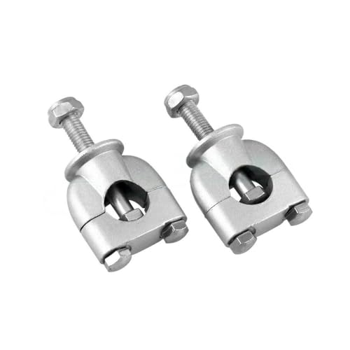 Manillar de moto con elevadores clip de 22mm para viajes largos cómodos