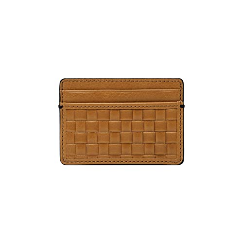 Fossil Bronson Cardholder ML4504264 maroquinerie fine en cuir noir