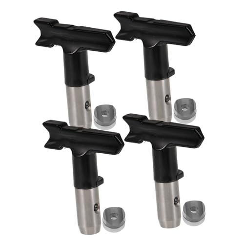 Lista de Pintura en espray favoritos de las personas. 48 OUNONA 4 Piezas Boquillas Pulverización Pintura sin Aire Surtido Puntas Esprayadora Automotriz Aerosol Instalación Sencilla para Decoración y Pintura Industrial