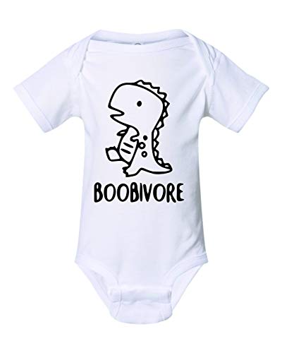 Freedomtees Boobivore Baby Bodysuit Funny Gift Baby Shower