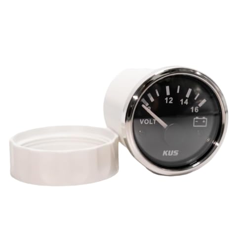 Voltmètre KUS USA Cpvr-BS-8–16V pour tableau de bord bateau
