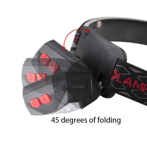 Linterna frontal para pesca nocturna que libera tus manos gracias al sensor inteligente 2