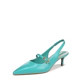 Picture of Franco Sarto Womens Khloe Mary Jane Flat Teal 7 W