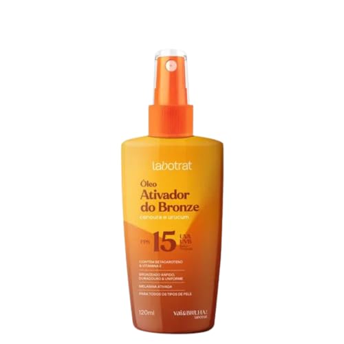 Labotrat óleo ativador bronze fps15 120ml