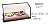 CFS 927203 Acrylic Adjustable Single Sided Sneeze Guard with Aluminum Frame, 73.62" Length x 12.44" Depth, Black