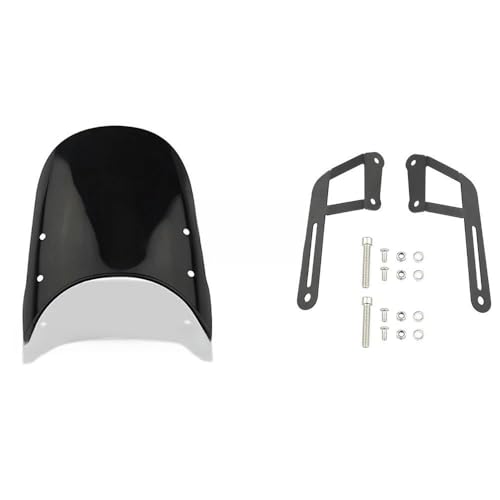 Extension pare-brise moto deflecteur de vent reglable pour Speed 400