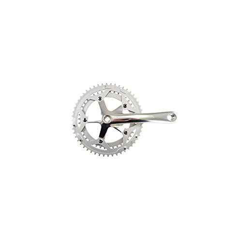 Pedalier route double 52-42d Lasco pour redonner vie à votre vélo de course vintage en argent
