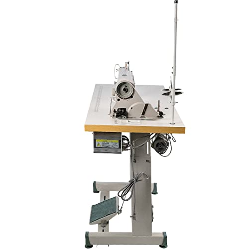 Vevor Industrial Sewing Machine 550W, Upholstery Sewing Machine With Servo Motor + Table Stand Commercial Sewing Machine Ddl8700（Upgrade) #TOP7