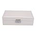 East buy Tragbare Schmuckschatulle - Tragbare Schmuckschatulle aus PU-Leder Ringbox(Weiß)