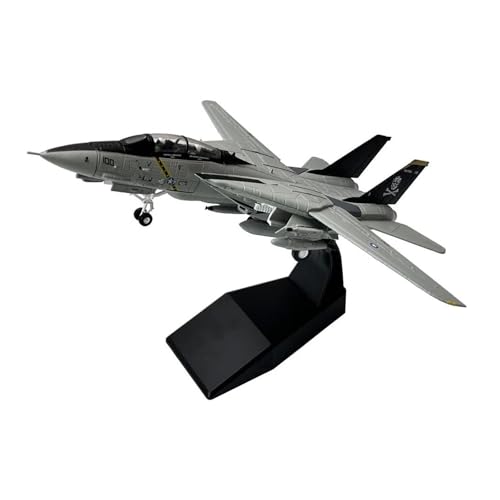 Grumman F-14 Tomcat avión diecast 1:100 maqueta de alta precisión