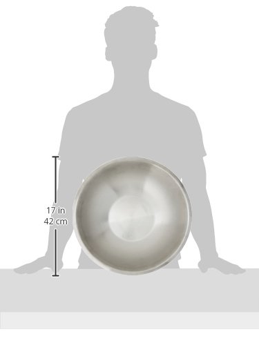 Bol profesional de acero inoxidable Crestware 13 cuartos 1 mm miniatura 2