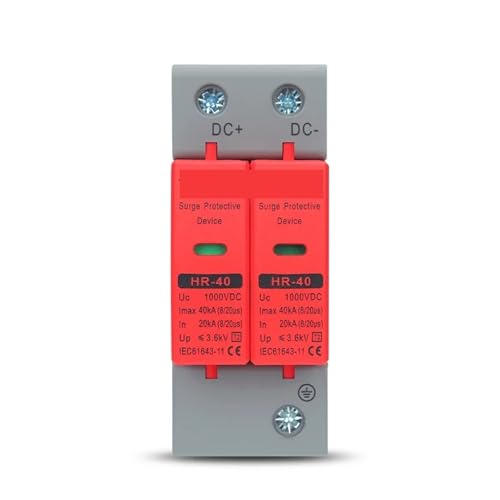 Protector contra sobretensiones de CC 2P para evitar averías caras en el inversor solar