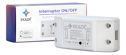 Interruptor Rele Wi-Fi Inteligente Ekaza EKNH-T106 Bivolt, Automa...