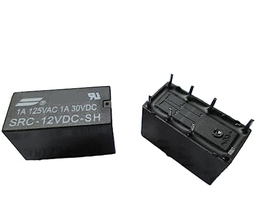 Relais SRC-DC12V-SH commutation stable 1A 125VAC pour PCB