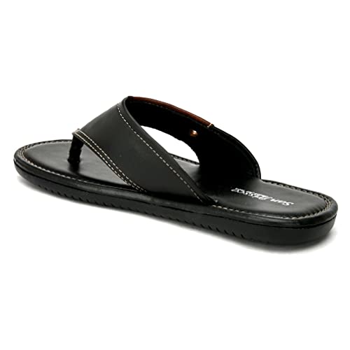 Image of San Frissco Men's Sandal Anti Slippery Chappal with Sturdy Grip /Ultra Soft Lightweight Durable Chappal for Outdoor Use /Festive Ethnic Wedding Slip on Slippers for Men