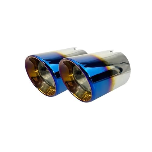 Tuyau d'échappement BMW F87 M2 F80 M3 F82 F84 M4 M5 M6 silencieux bleu 4PCS