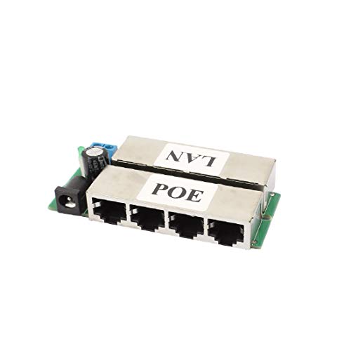 Inyector PoE Lon0167 de 4 puertos para cámaras IP y puntos de acceso con estándar IEEE 802.3af miniatura 2