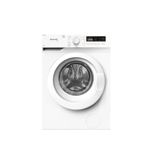 Le lave-linge hublot BRANDT WFB383QW offre une capacit� de 8 kg et une vitesse d'essorage de 1400 trs/min. Son moteur a induction garantit un fonctionnement...
