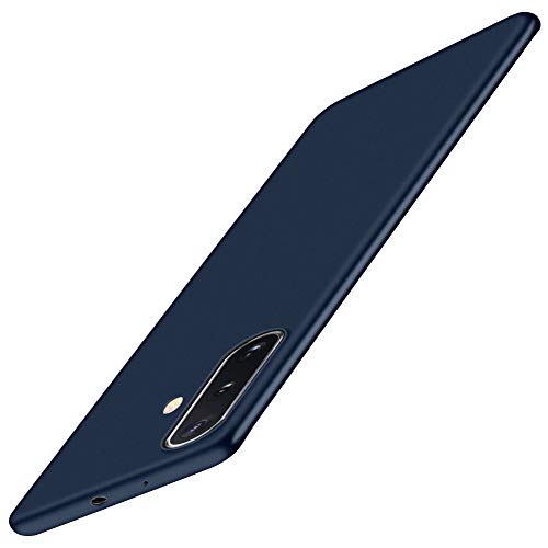 Meidom Ultra Dünn Hülle Kompatibel mit Samsung Galaxy Note 10 Hülle [Anti-Kratzen] [Anti-Fingerabdruck] Handyhülle für Samsung Galaxy Note 10 (6,3 Zoll) - Matt Blau Cover