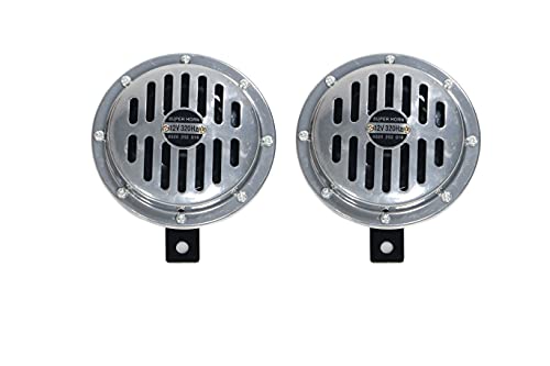 ベンツホーン　綺麗に響くスーパーホーン　当時物　12V ベンツホーン 12V スーパーホーン 290Hz/345Hz カーホーン 音