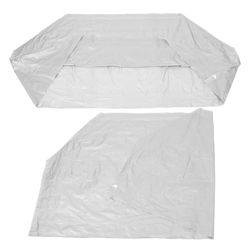 HONMEET PEVA�f�ނ̃o�C�N�J�o�[ 2���Z�b�g �h�����h�@�\�t�� ���O�p�d�����]�ԃI�[�g�o�C�Ή� ���F XL�T�C�Y 140×240cm���悯�J�悯�ɍœK