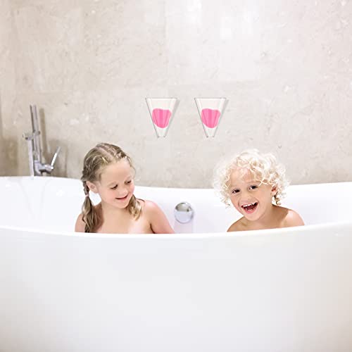 2 Pieces Plastic Soap Holder Drainage Shower Soap Holder Shower Wall Mounted Soap Saver Soap Tray Self Draining Soap Dish For Shower Wall Home Bathroom Kitchen Bathtub Accessories (Clear) #TOP5