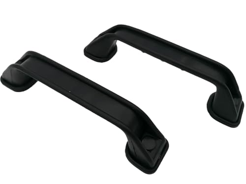 CR-MOESANCO® Lot de 2 poignées de manœuvre pour remorque caravane ou bateau Noir