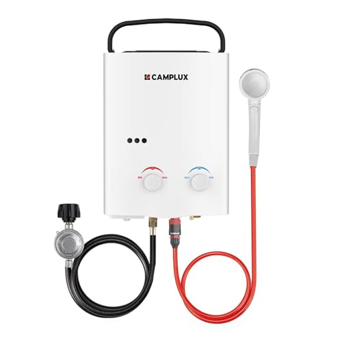 CAMPLUX 5L Portable Tankless Water...