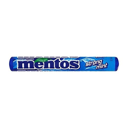 Dragees Mentos Strongmint elimina el mal aliento con este pack de 20 rollos