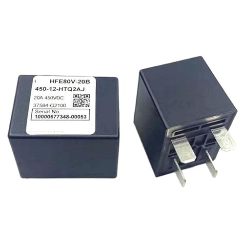 HFE80V-20B relais 12 V CC à 4 broches haute tension pour commutation stable