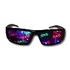 Alternative Imagination Double Stars 3D Diffraction Glasses – Perfect for Raves, Music Festivals, and More