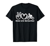 Peace, Love And Bicyle Polo Retro Bicyle Polo