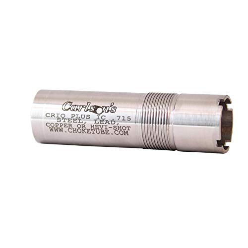 Carlsons Choke Tubes 12 Gauge Compatible for Benelli Crio Plus [ Improved Cylinder | 0.715 Diameter ] Stainless Steel | Flush Mount Replacement Choke Tube | Made in USA