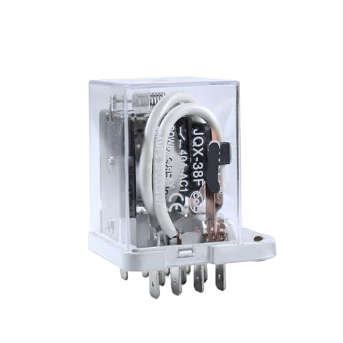 Relé electromagnético JQX-38F 3Z para automatización de talleres y cuadros de control de motores