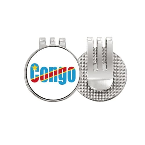 Marqueur de balle de golf Congo haut de gamme avec pince de fixation aimantée