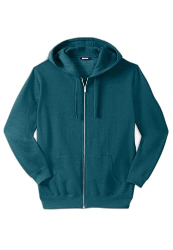 Image of KingSize Men's Big & Tall Fleece Zip-front Hoodie Jacket