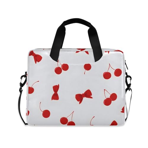 Funda de portatil ALAZA con estampado rojo cereza, 13-15.6 pulgadas miniatura 1