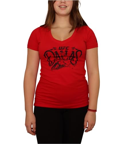 T-shirt Reebok UFC Dallas femme coupe ajustée anti-transpiration