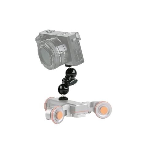 Image of PHOTOMAX Dual Ballhead Articulating Adjustable Arm for DSLR Camera (Dual Ballhead)
