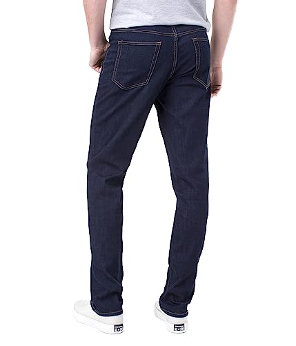 Liverpool Men's Slim Straight Coolmax Stretch Denim in Modern Rinse2
