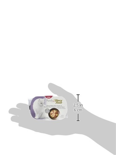 Fancy Feast Appetizers Natural White Meat Chicken And Shredded Beef Cat Food, 2-Ounce Pouch, Pack Of 10 #TOP7