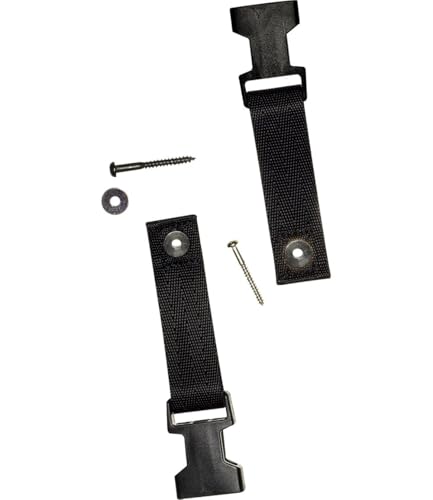 DiMarzio DD2202 - Cliplock Fasteners - Black - Set of Two, 5 cm