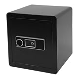 Sicherheitssafe Tresor mit Fingerabdruck & Schlüssel Elektronischer Safe Wandtresor Zimmersafe Sicher Haussafe für Familien Schlafzimmer Klassenzimmer Büros